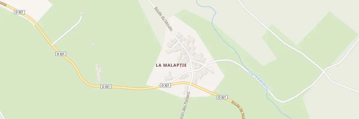 Plan du 5148 La Malaptie à Viscomtat