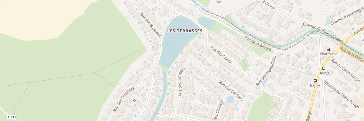 Plan du 48 Rue des Cordiers à Cournonsec