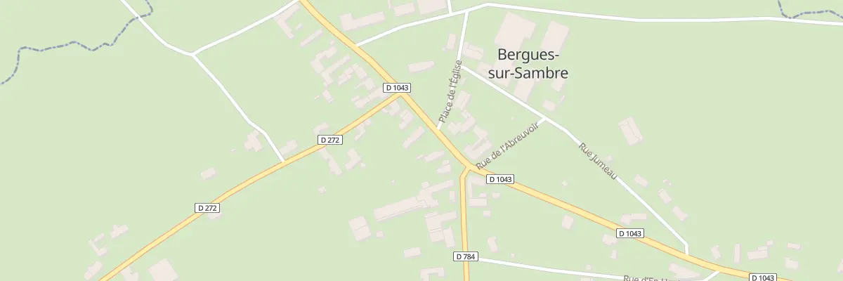 Plan du 17 Rue du Général de Gaulle à Bergues-sur-Sambre