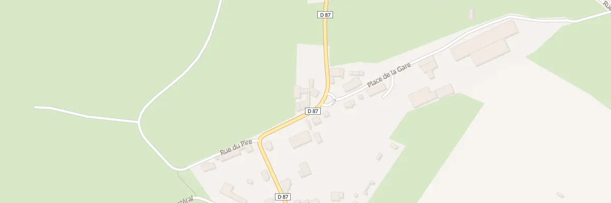 Plan du 365 Rue de la Gare à Gommegnies