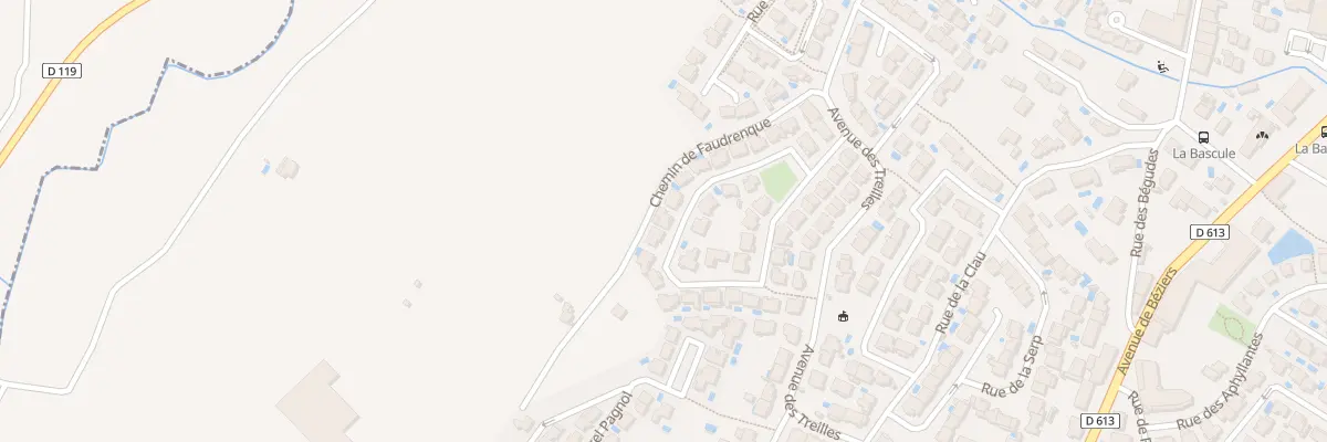 Plan du 45 Rue du Palou à Gigean