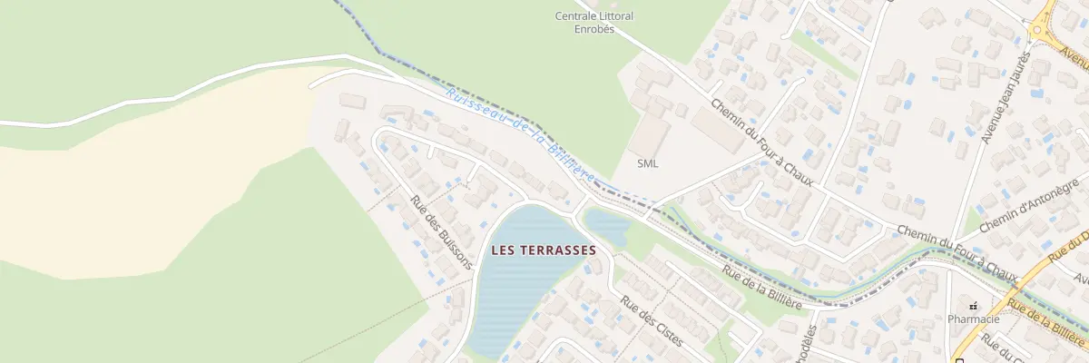 Plan du 4 Rue des Terrasses à Cournonsec