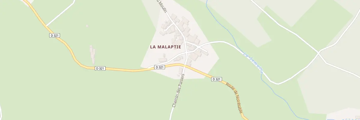 Plan du 5142 La Malaptie à Viscomtat