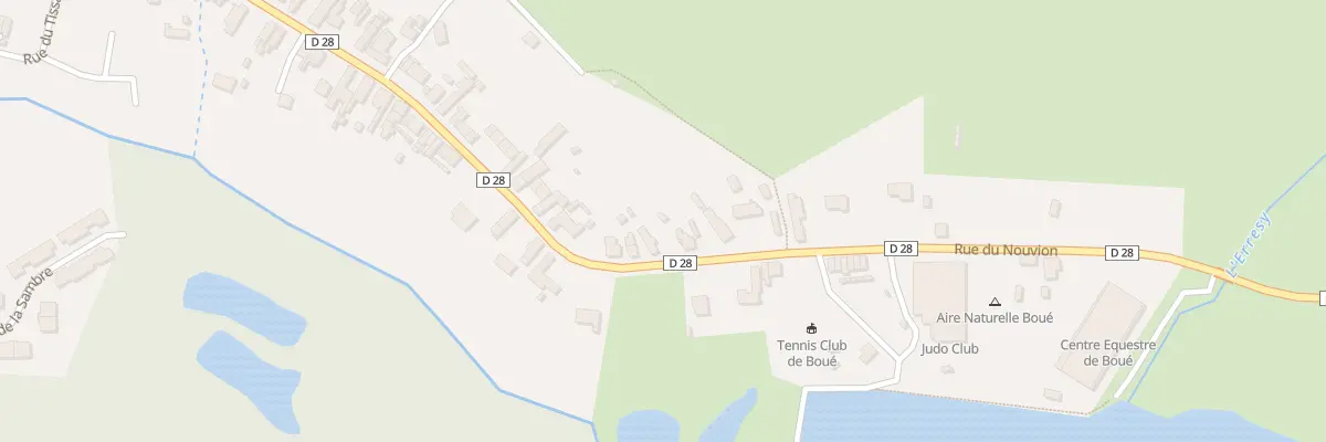 Plan du 73 Rue du Nouvion à Boué