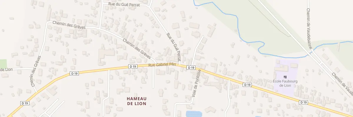 Plan du 1 Che du Gué Perrat à Romilly-sur-Seine