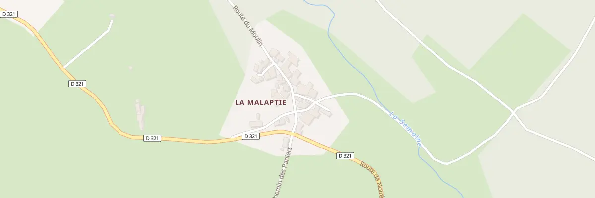 Plan du 5132 La Malaptie à Viscomtat