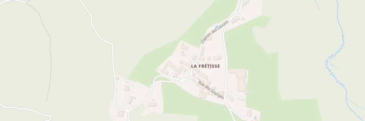 Plan du 5142 La Fretisse à Champétières