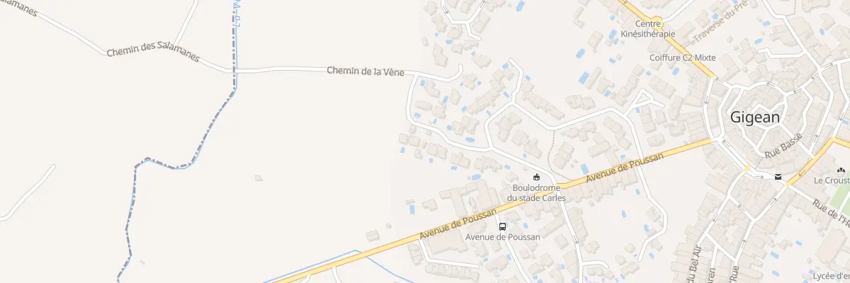 Plan du 15A Rue de la Magette à Gigean