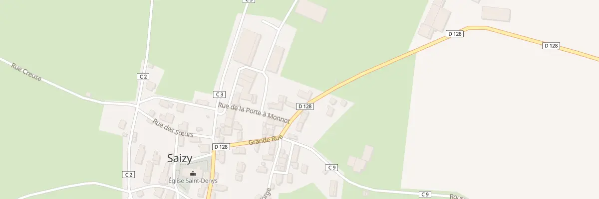 Plan du 19 Grande Rue à Saizy