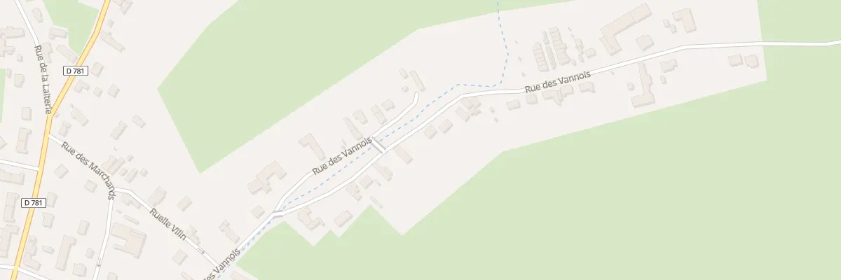 Plan du 48 Rue des Vannois à Boué