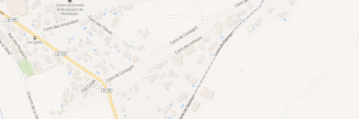 Plan du 17 Cami des Artisans à Montbazin