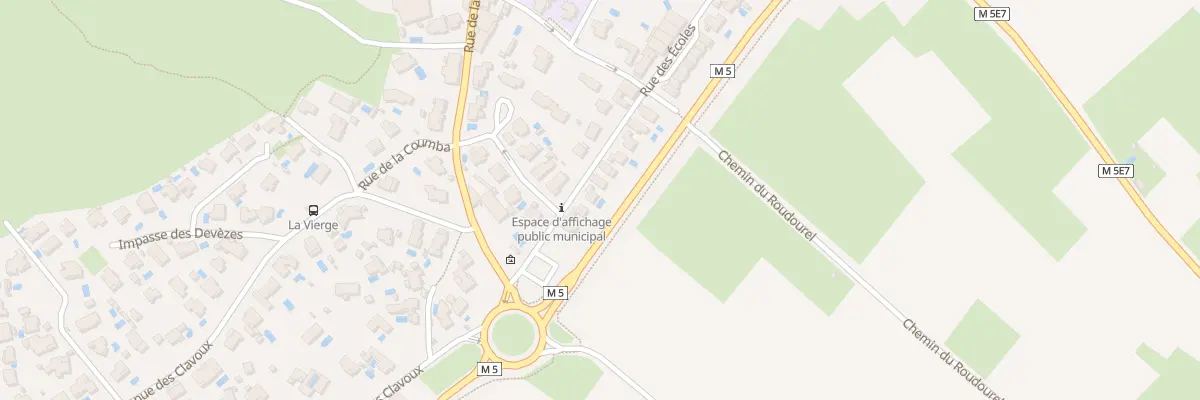 Plan du 43 Rue des Ecoles à Cournonsec