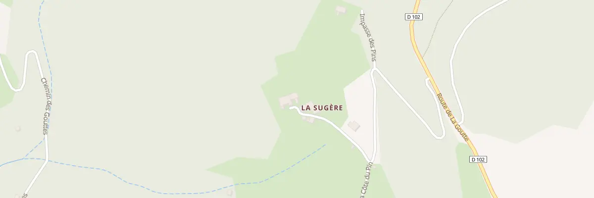 Plan du 5031 La Sugere à La Renaudie
