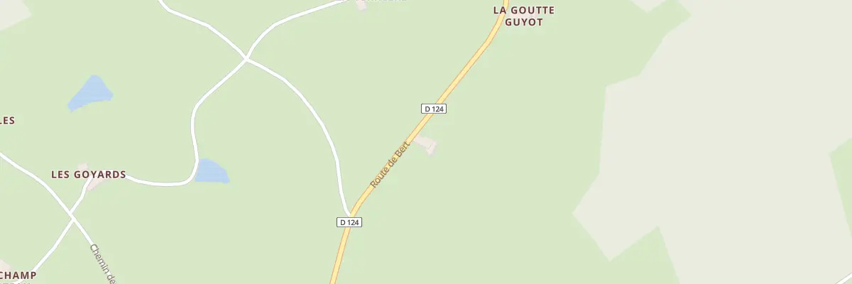 Plan du 20 Rte de Bert à Barrais-Bussolles