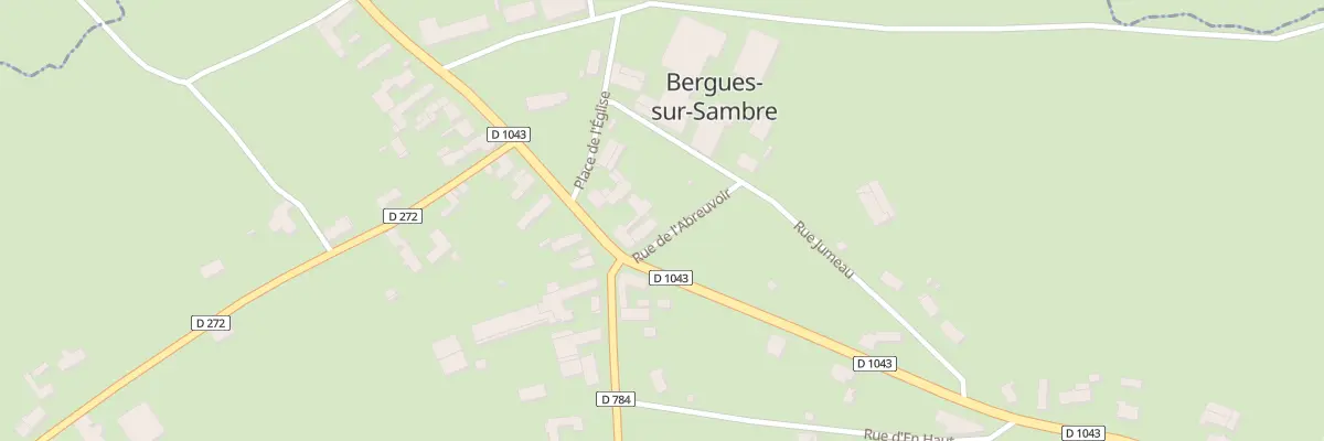 Plan du 1 Rue de l’Abreuvoir à Bergues-sur-Sambre