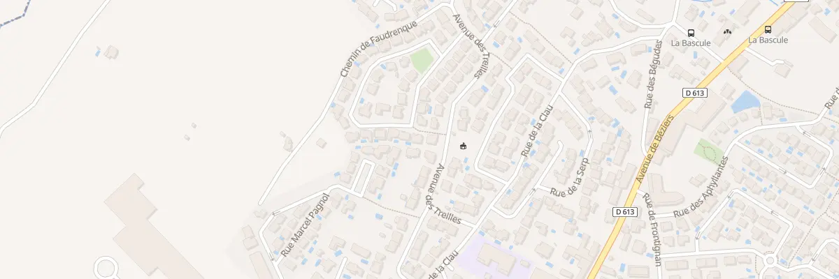 Plan du 27 Rue du Palou à Gigean