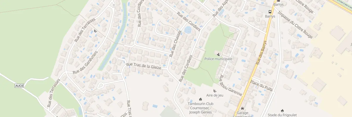 Plan du 4 Rue des Chasses à Cournonsec