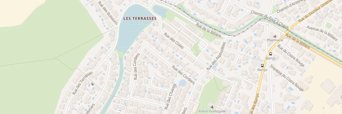 Plan du 32 Rue des Cordiers à Cournonsec