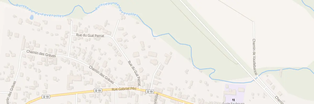 Plan du 2B Che du Gué Perrat à Romilly-sur-Seine