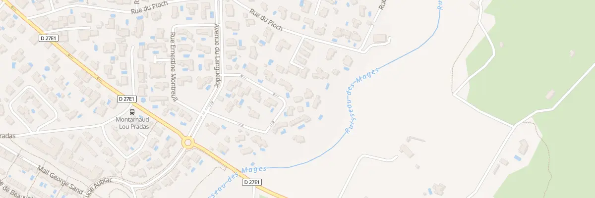 Plan du 168B Rue des Asphodèles à Montarnaud