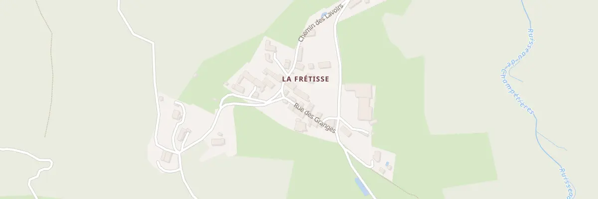 Plan du 5150 La Fretisse à Champétières