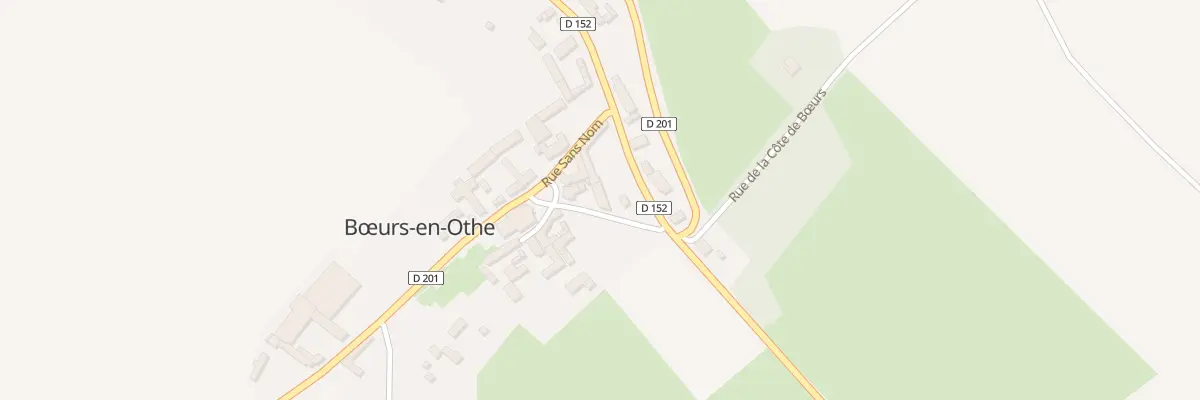 Plan du 19 Rue Lucie Fandard-randoin à Bœurs-en-Othe