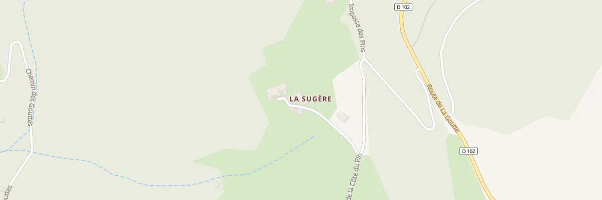 Plan du 5029 La Sugere à La Renaudie