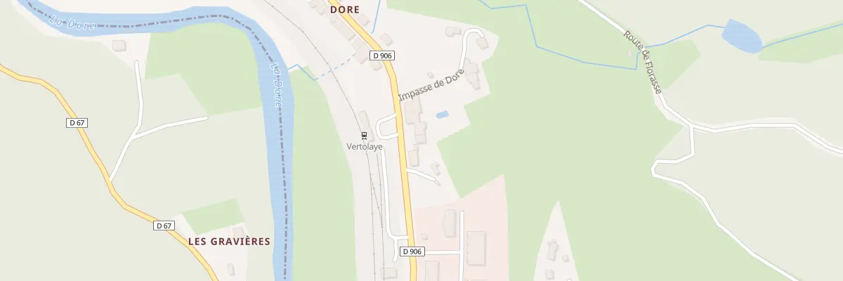 Plan du 5276 Le Vernet de Dore à Vertolaye