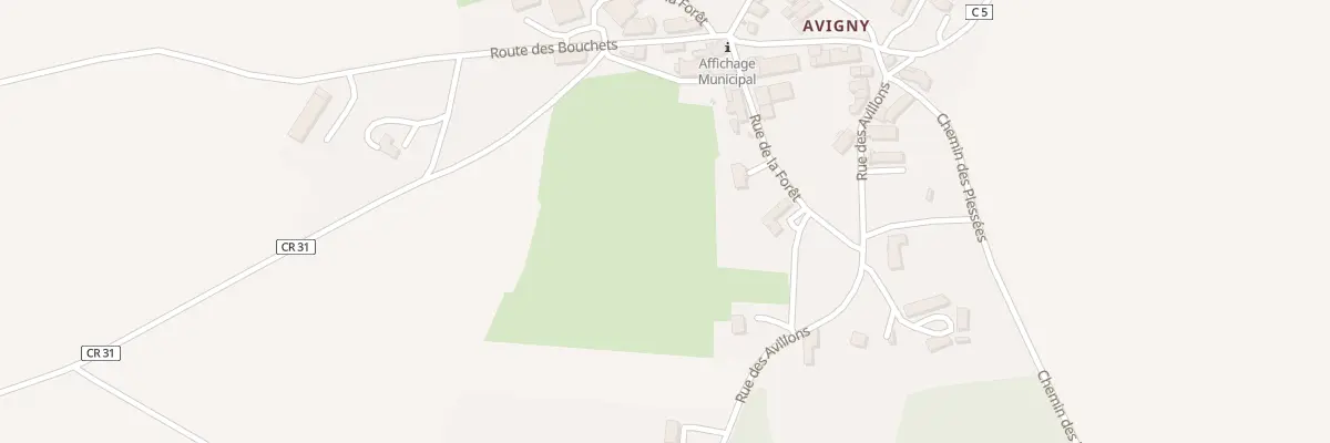 Plan du 17 Rue de la Forêt à Mailly-la-Ville
