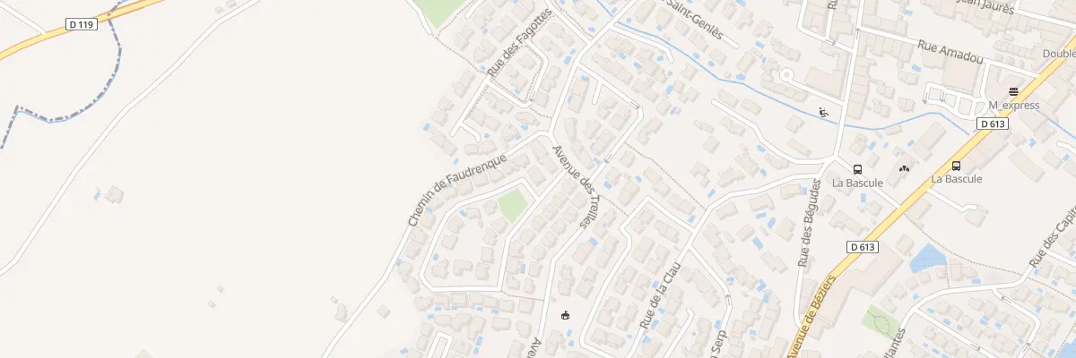 Plan du 63 Rue du Palou à Gigean
