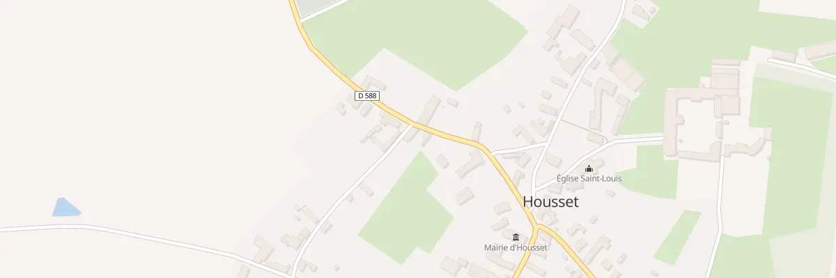 Plan du 9 Rue de Sains à Housset