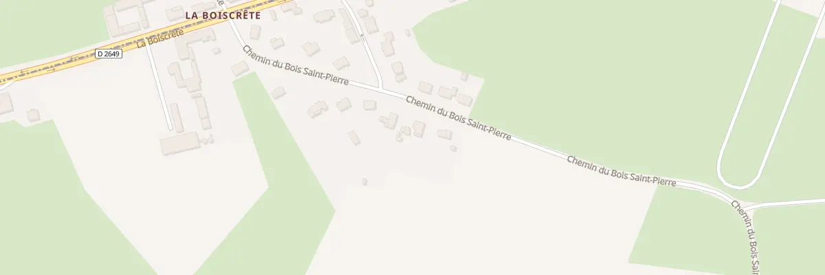 Plan du 9 Che du Bois St Pierre à Preux-au-Sart