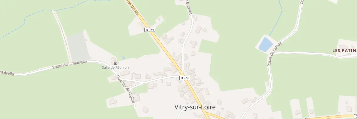 Plan du 9003 Rte de Decize à Vitry-sur-Loire