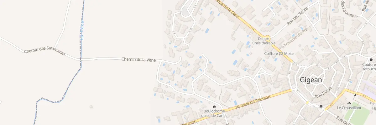 Plan du 14B Rue de la Magette à Gigean