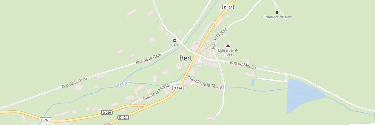 Plan du 5042 Le Bourg à Bert