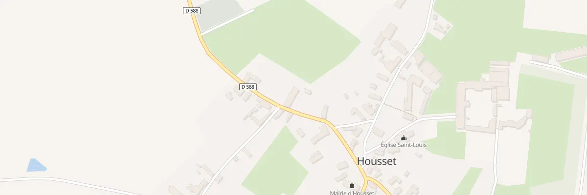 Plan du 6 Rue de Sains à Housset