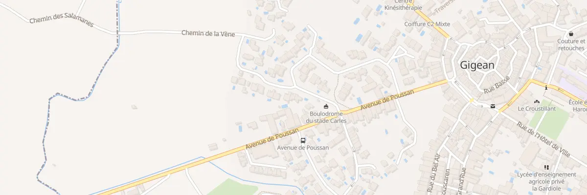 Plan du 3 Rue de la Magette à Gigean