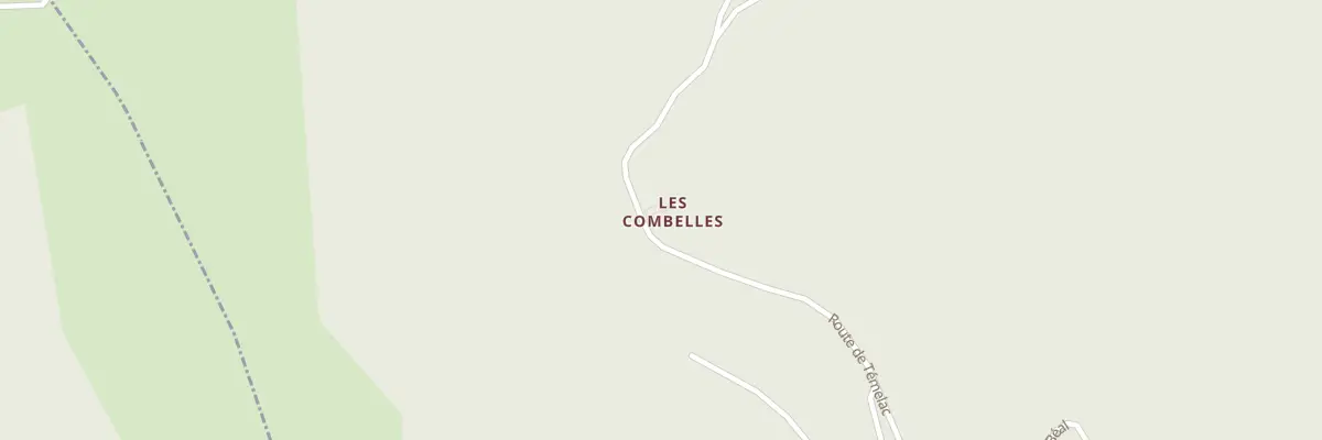 Plan du 5070 Combelles à Molezon