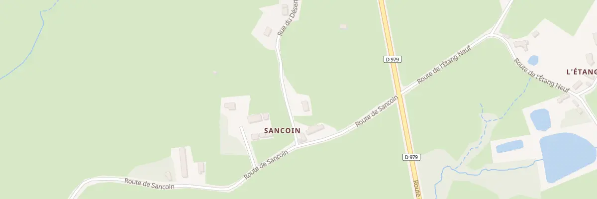 Plan du 5363 Sancoin à Vitry-sur-Loire