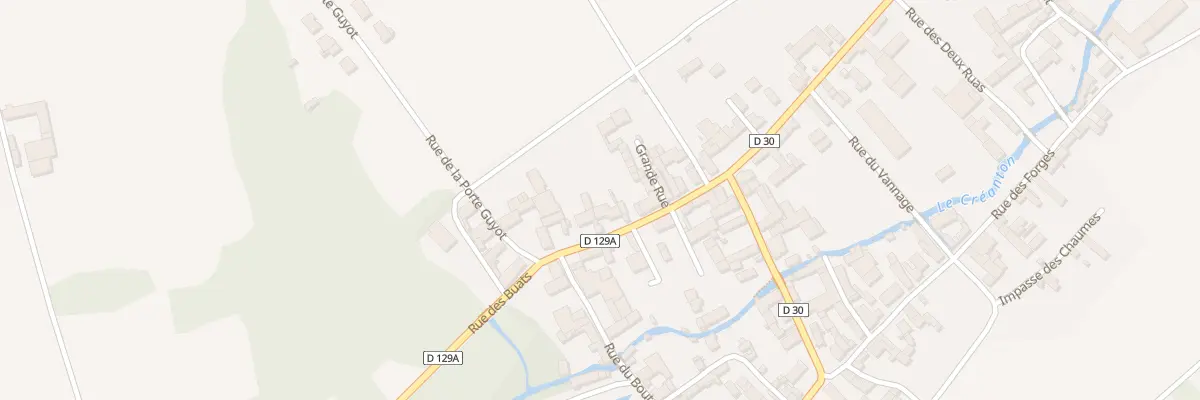 Plan du 5 Gr Gde Rue à Venizy