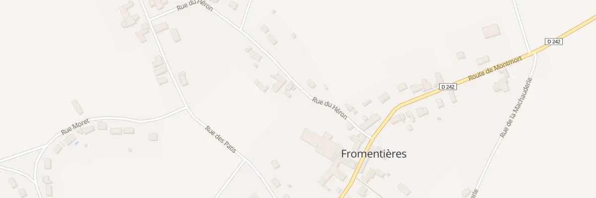 Plan du 3 Rue Heron à Fromentières