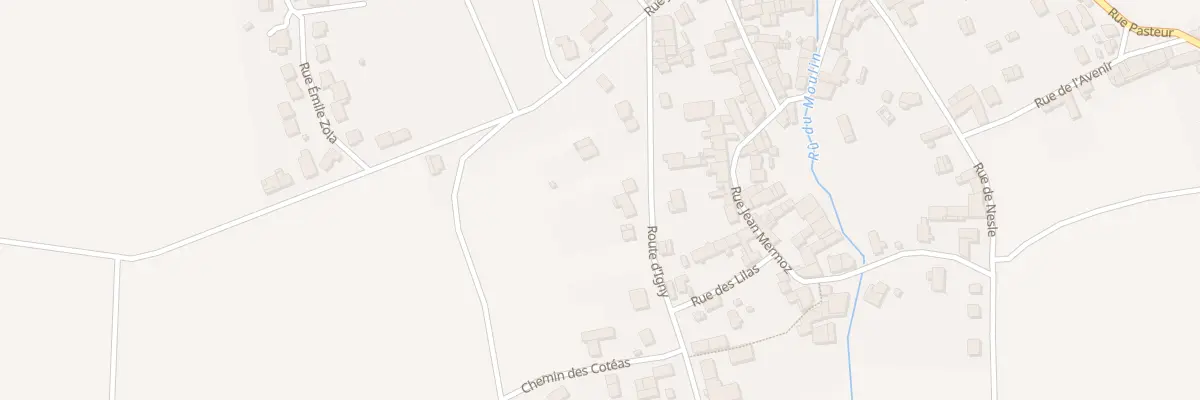 Plan du 6 Rte d’Igny à Troissy