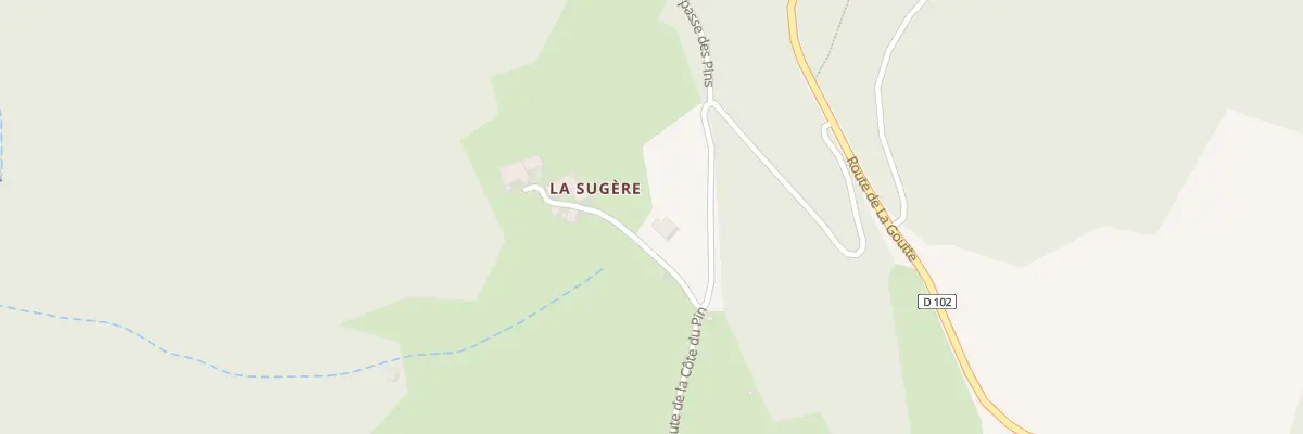 Plan du 5194 La Sugere à La Renaudie
