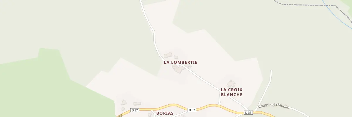 Plan du 5010 La Lombertie au Brugeron