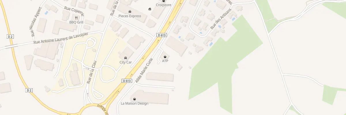 Plan du 5820F All Marie Curie à Gigean