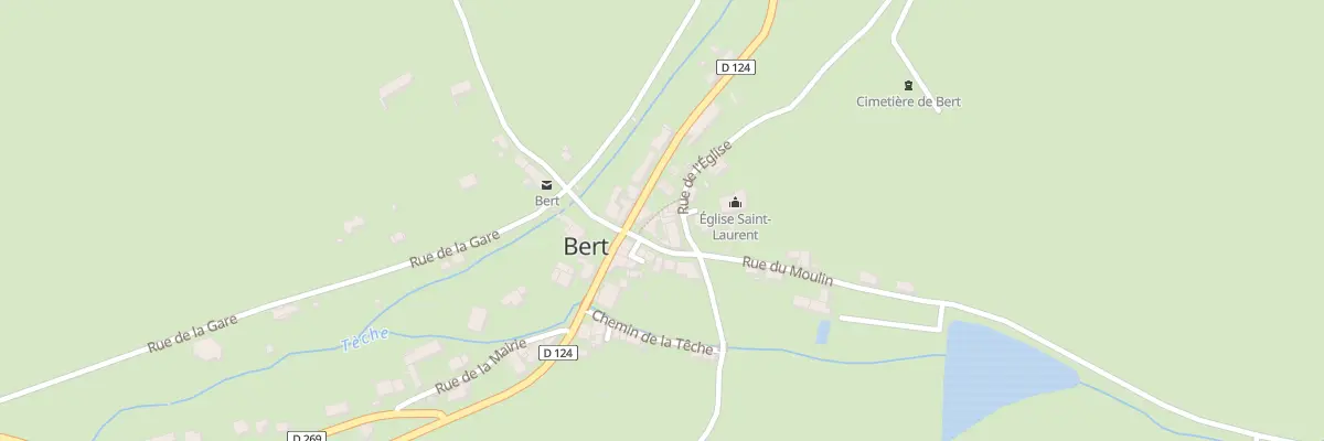 Plan du 3 Rue du Moulin à Bert