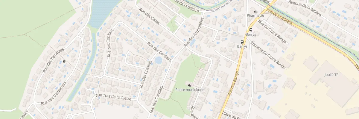 Plan du 18 Rue des Cordiers à Cournonsec