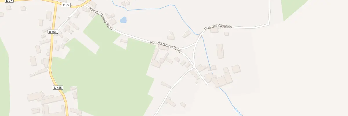 Plan du 8 Rue du Grand Rejet à Lavaqueresse