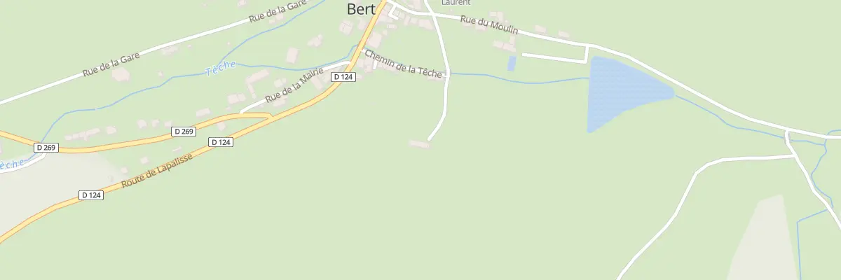 Plan du 4 Che de la Fontaine à Bert