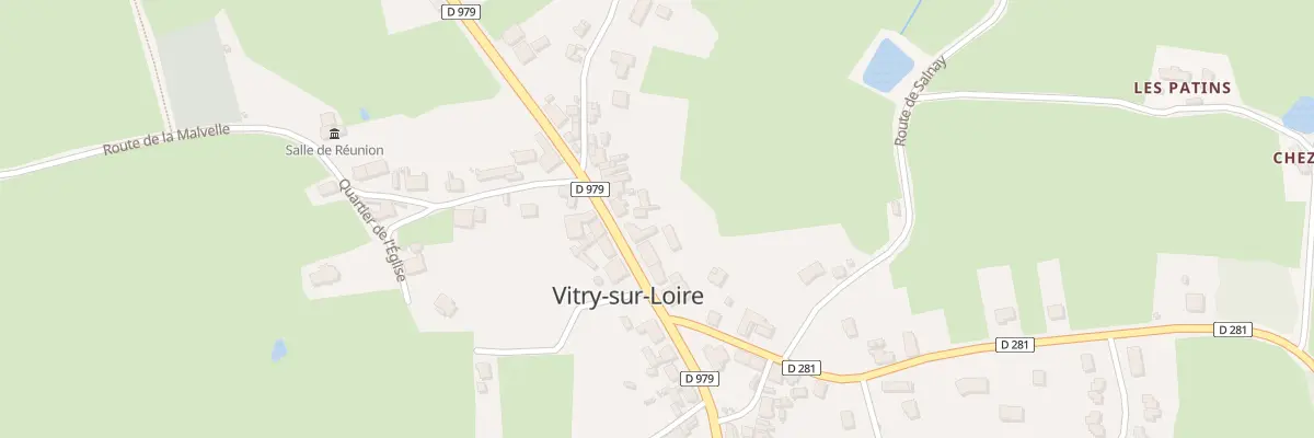 Plan du 9009 Grande Rue à Vitry-sur-Loire